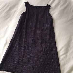 Vintage Shift Dress with Embroidered Pattern